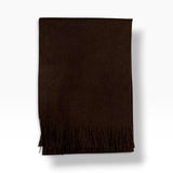 Classic Plain Cashmere Blend with Tassels - 10 + colours available