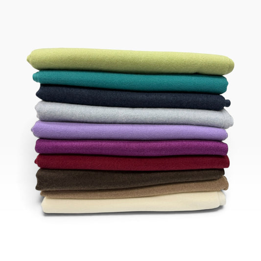 Classic Plain Cashmere Blend with Tassels - 10 + colours available