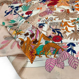 Ornate Botanical & Wildlife Square Scarf