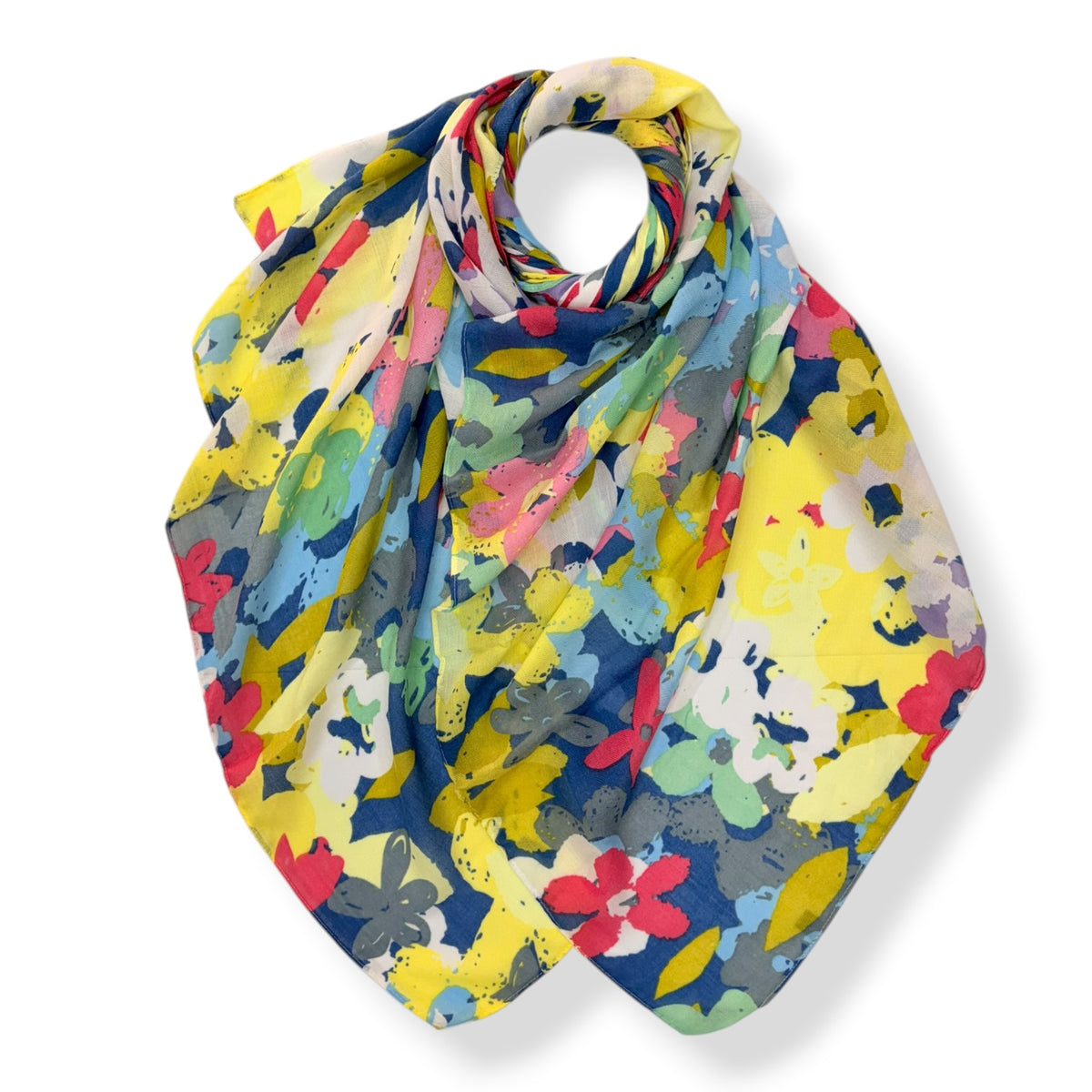 Watercolour Floral Scarf