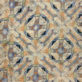 Geometric Tile Print Scarf