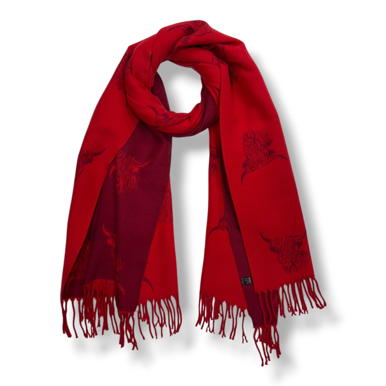 burgundy red