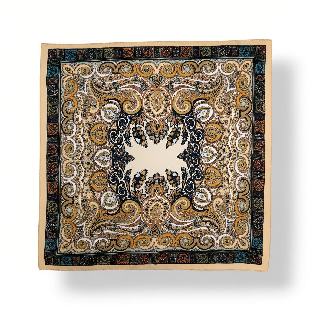 Classic Ornate Paisley Scarf
