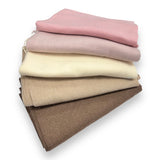 Classic Plain Cashmere Blend with Tassels - 10 + colours available