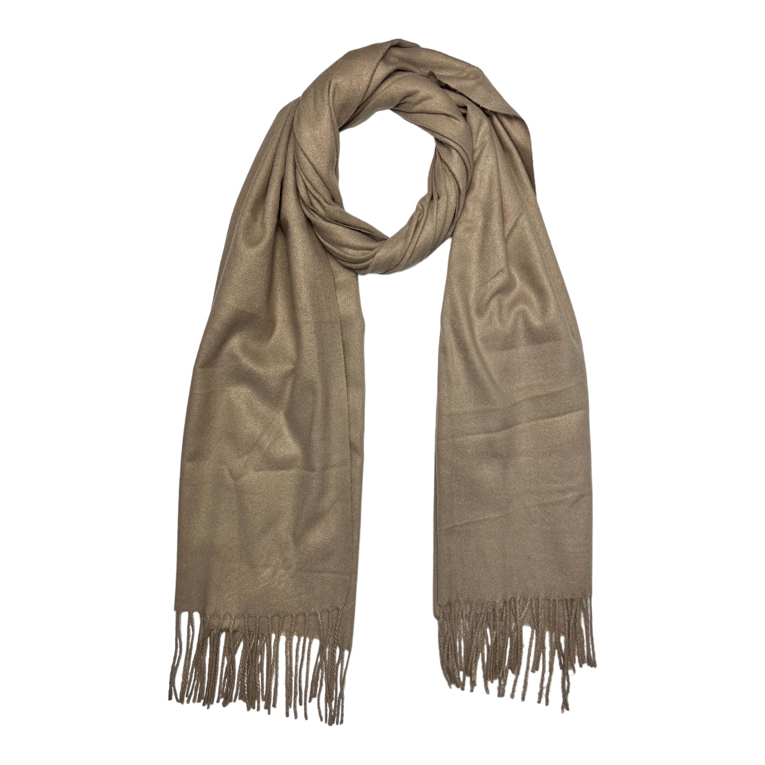 Wholesale Plain Wool Mix Winter Scarf With Tassels – London Scarves