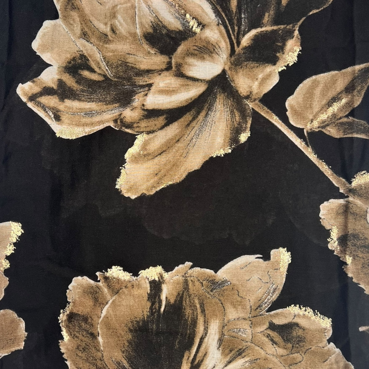 Rose Floral print scarf