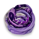Big purple flower print