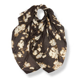 Soft winter leaf print