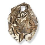 Big autumn leaves print