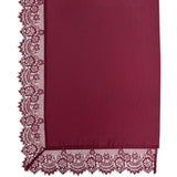 Modal Lace Border Hijab