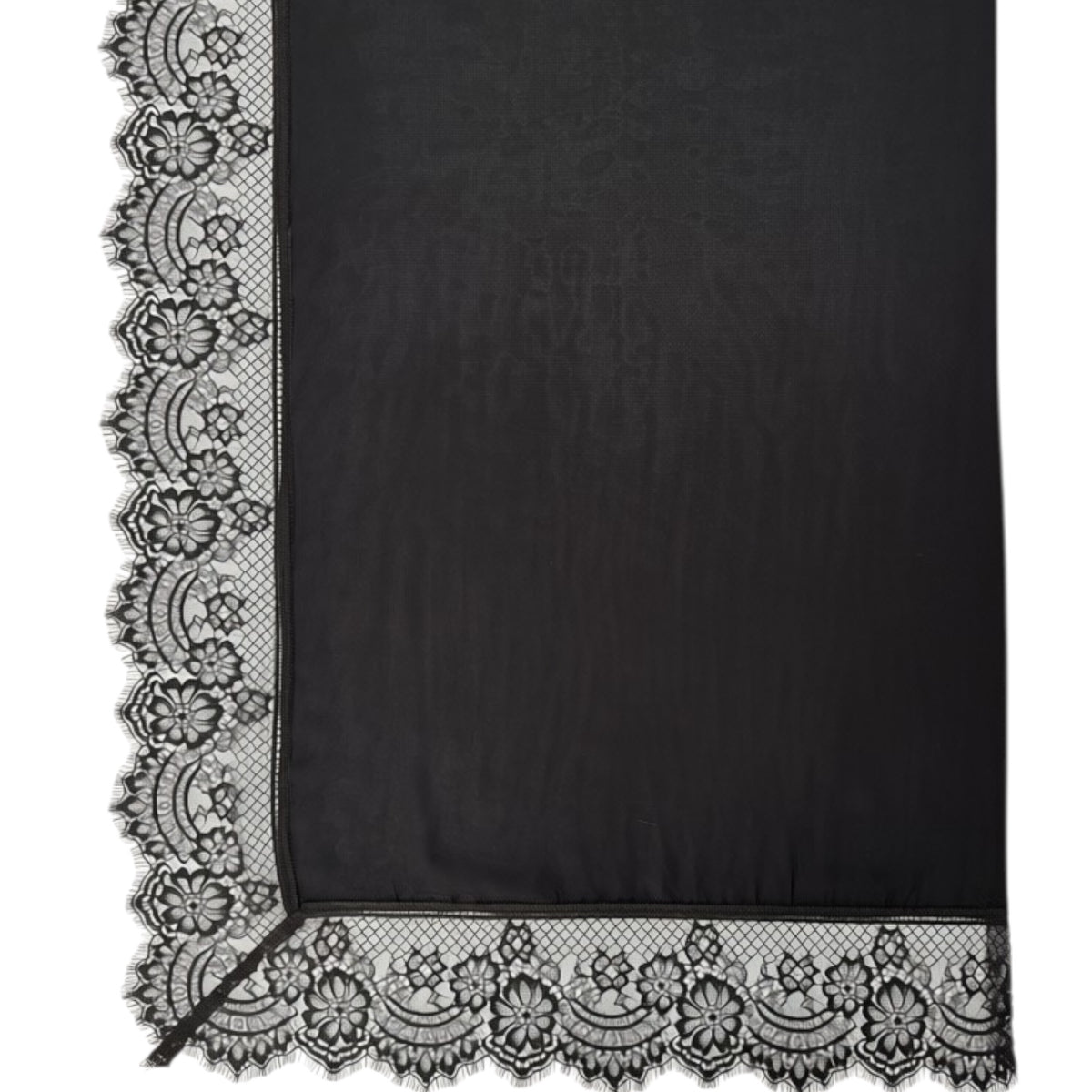 Modal Lace Border Hijab