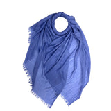 Classic Cotton Blend Plain Scarf - 48 colours