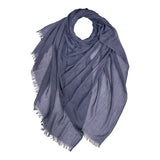 Classic Cotton Blend Plain Scarf - 48 colours