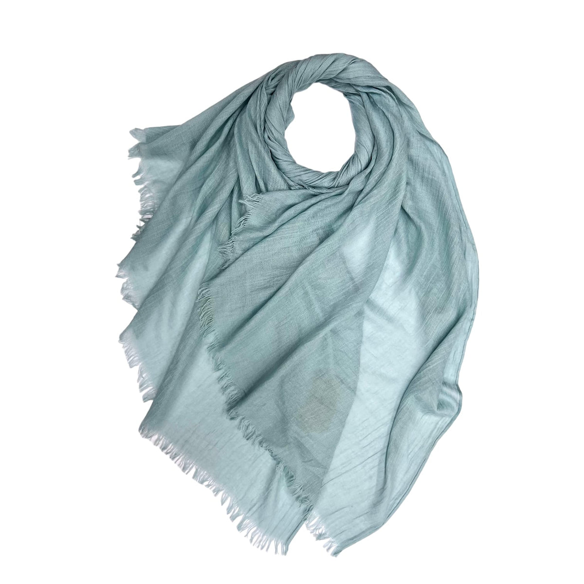 Classic Cotton Blend Plain Scarf - 48 colours