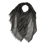 Classic Cotton Blend Plain Scarf - 48 colours