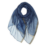 Shimmer Organza Plain Scarf