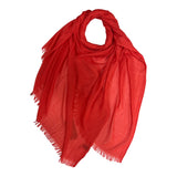 Classic Cotton Blend Plain Scarf - 48 colours