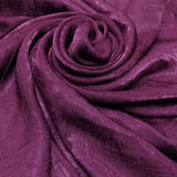 Velvet Silk Plain Large Scarf