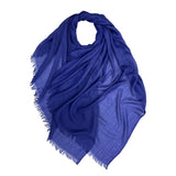 Classic Cotton Blend Plain Scarf - 48 colours