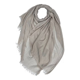 Classic Cotton Blend Plain Scarf - 48 colours